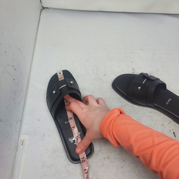 Christian Louboutin Chambelimule Donna Black Slide Sandal - Picture 6 of 8